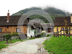 Old construction village, Vlkolinec (Unesco), Slovakia