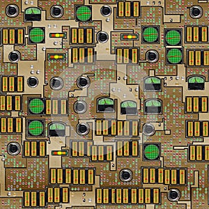 The old control panel.