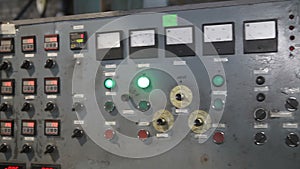 Old control panel production