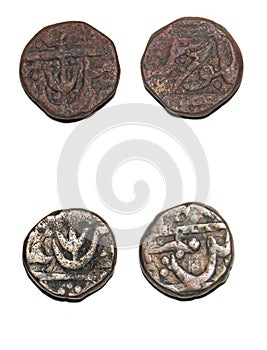 Old Copper Coins of Erstwhile Gwalior Princely State Central India