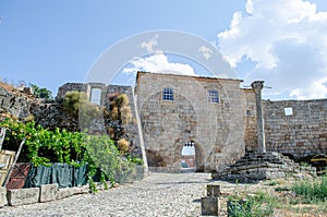 Old council house in Penamacor, a medieval village in the Beira Baixa region of Portugal photo