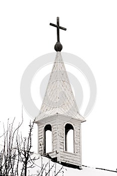 Old Country Church Steeple