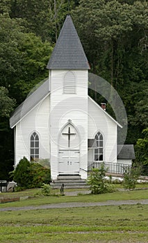 Old country church photo