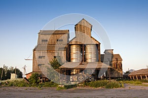 Old country grain Elevator