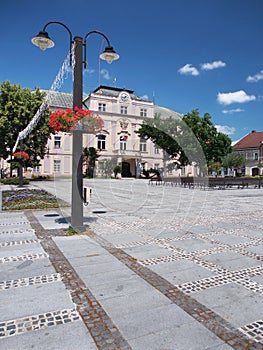 Old County hall in Liptovsky Mikulas