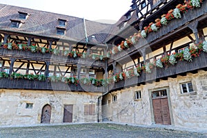Old court Alte Hofhaltung in Bamberg, Germany