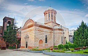 Old court church in Bucuresti, Romania. photo