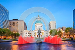 Old Courthouse downtown St. Louis.