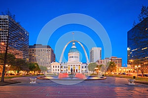 Old Courthouse downtown St. Louis.
