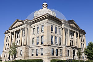 Old courthouse in Lincoln, Logan County