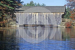 Old Covered Bridge, Sturbridge, Massachusetts