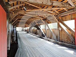 Old covered bridge, USA