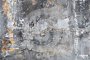 Old cracked wall grunge background with scuffs and textured surface. Architectural abstraction