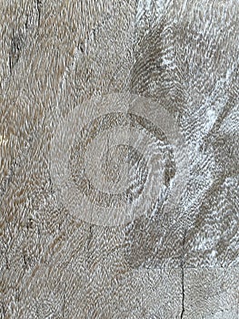 Old cracked wood background with white dust on it.