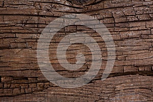 Old cracked wooden surface