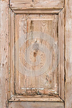 Old Crafted Door Panel