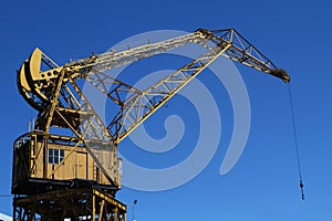 Old crane in Puerto Madero