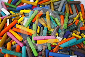 Old crayons