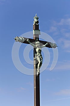 Old cross, Montpellier, France