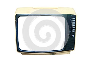 Old CRT television