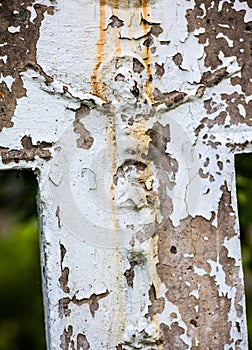 Old crucifix gravestone