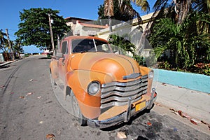 Old Cuban car