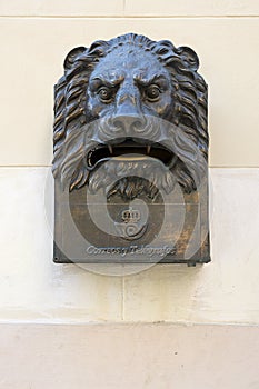 Old Cuban postbox