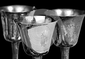 Starý pohár stříbro 