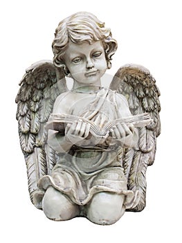 Old cupid statue
