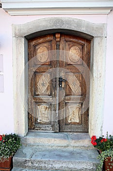 Old curch door
