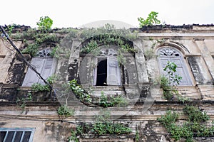 The old Customs House, Bangrak, Thailand photo