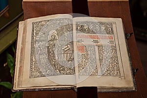 Old Cyrillic Christian Book