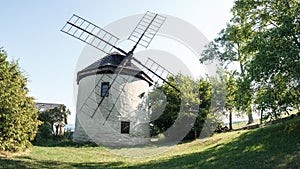 Old czech windmill
