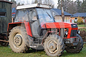 Old Czech Zetor tractors