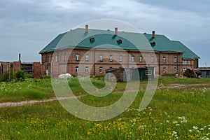 An old dairy farm building