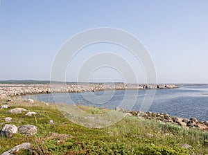 Old dam on Solovki islands