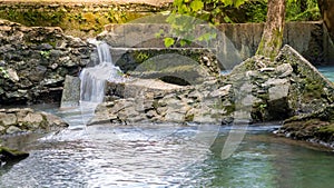 Old Dam at Sunset