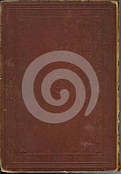 Old damaged book cover (1888)