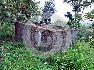 Old damaged building