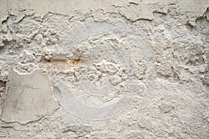 Old damaged concrete wall