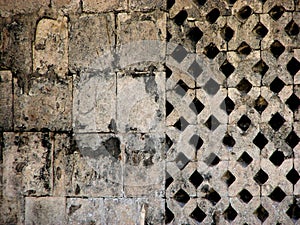 Old Damaged Wall in Mexico