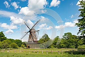 Old danish windmill