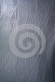 old dark blue leather texture background, closeup furniture