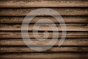 Old dark brown wooden wall texture