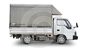 Old Delivery Truck - Clipping Path Included