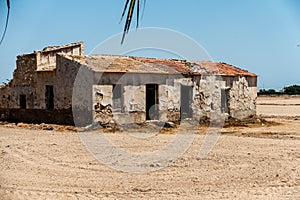 Old derelict buildings