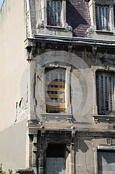 Old derelict house