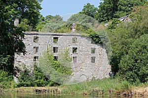 Old derelict mill.