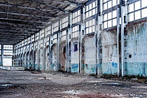 Old destroyed factory