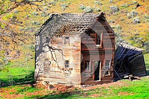 Old Deteriorating Frontier Home